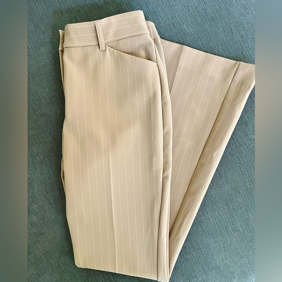 Express Editor Tan/Brown Work Pants - Picture 2 of 9